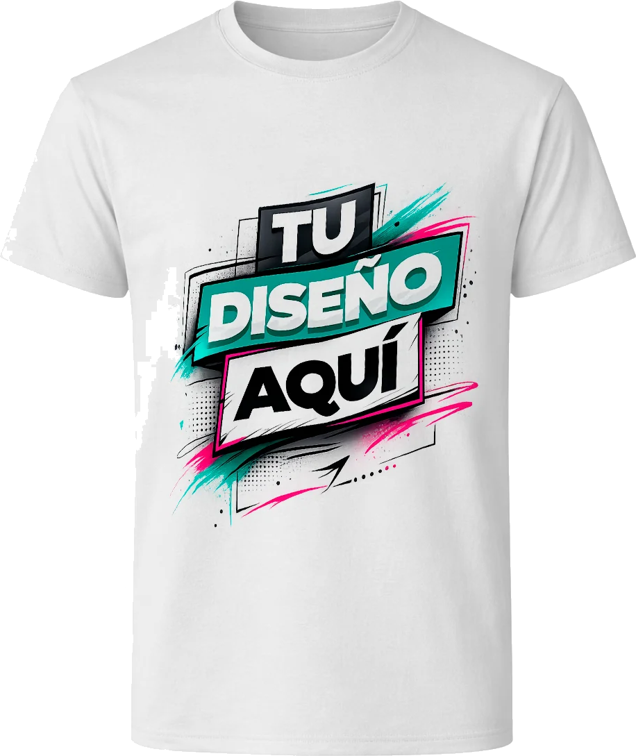 Tu diseño impreso en playera